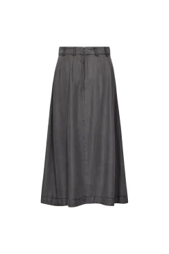 Anyacc Denim Pleat Skirt 34181
