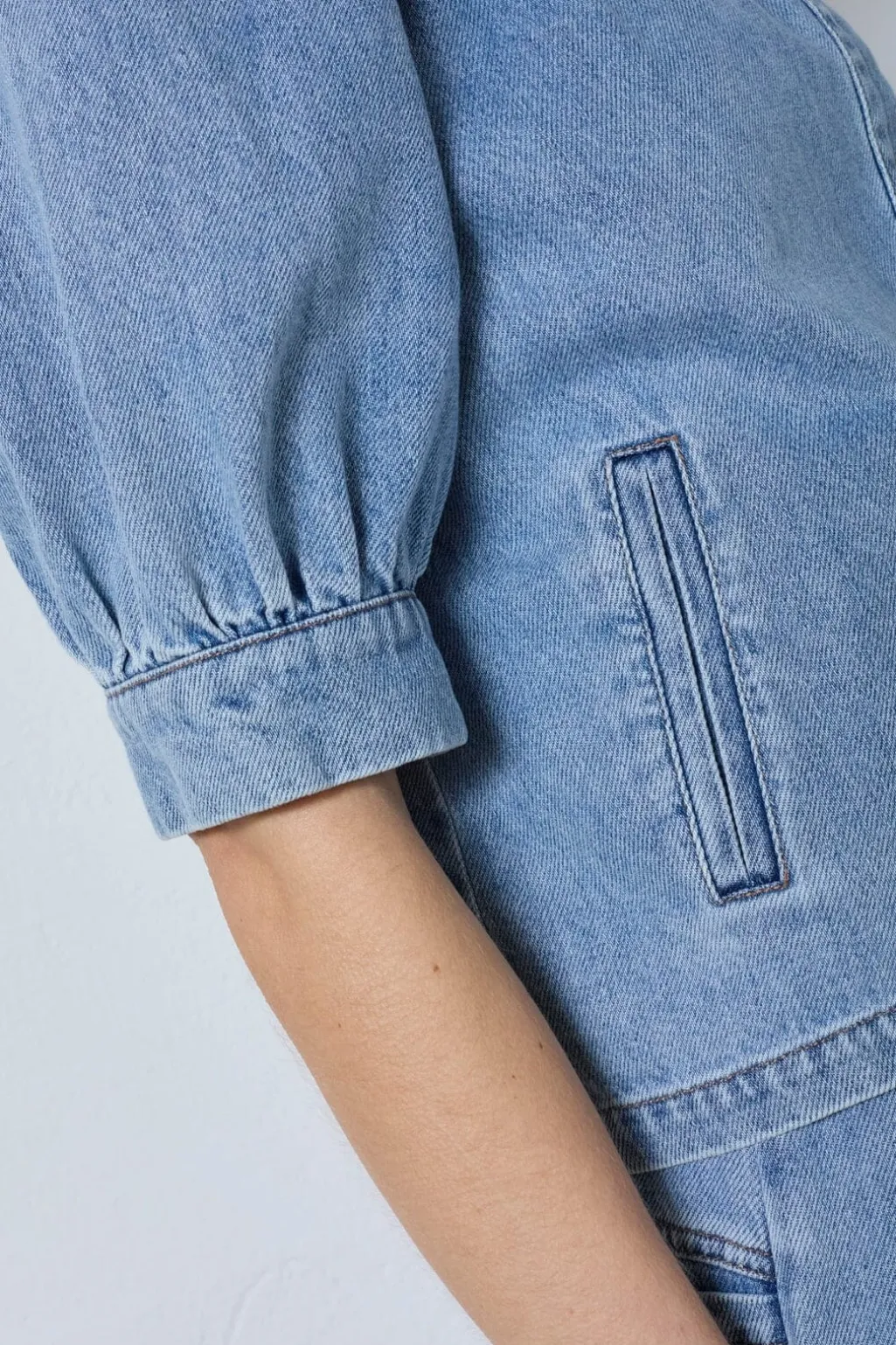 Asjacc Denim Blouse 45140