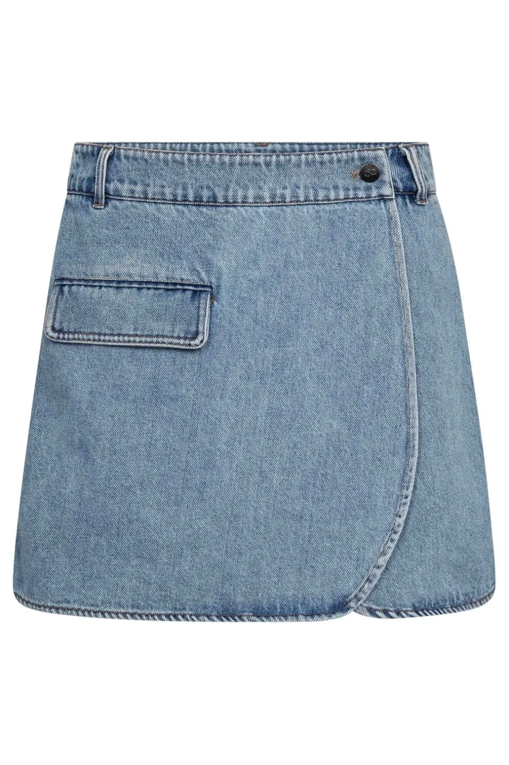Asjacc Wrap Denim Skort 44020