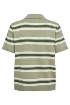 A-View Avpoo tripe Knit Boue AV5060 | Blusar & Skjortor