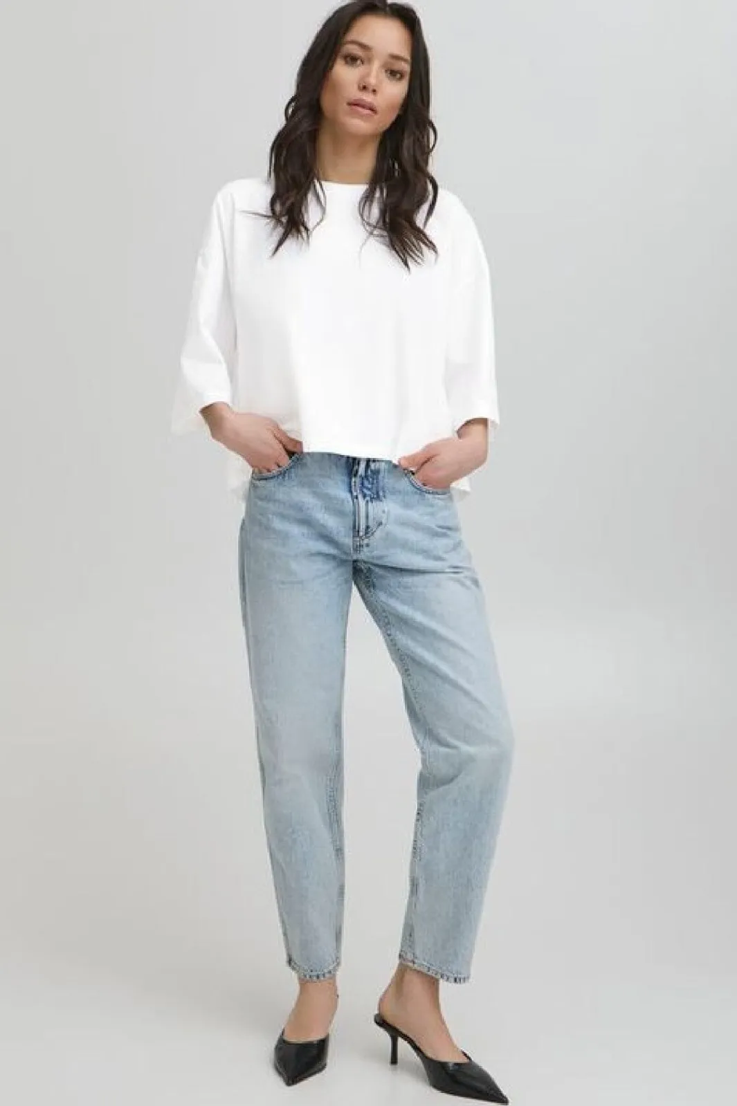 Ball Bavioa Bp Cropped Oz Tee 50405365 | T-Shirts & Toppar