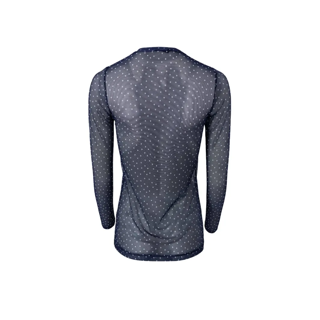 Black Colour Bcanne Mesh Blouse 41138 | Blusar & Skjortor