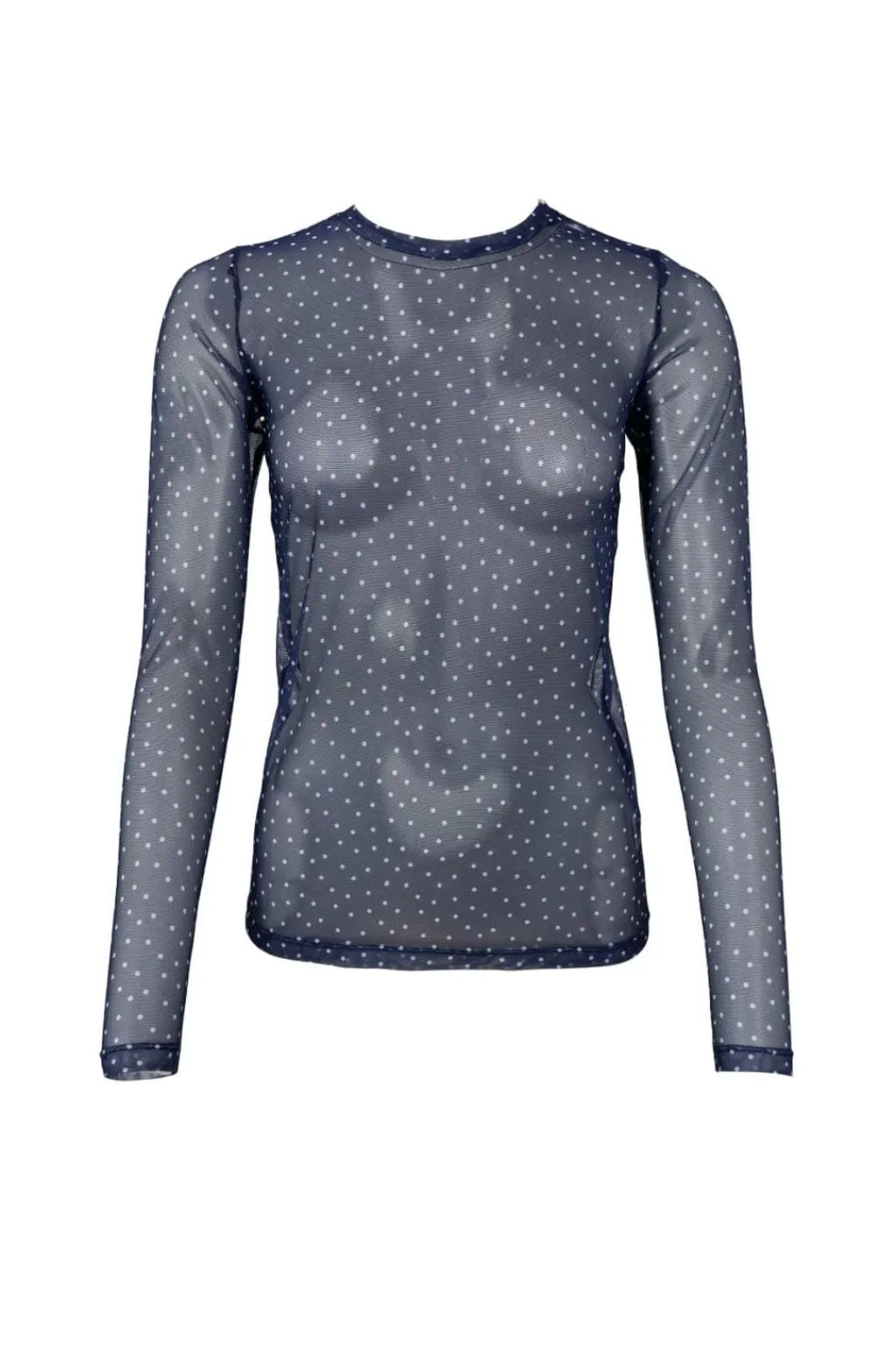 Black Colour Bcanne Mesh Blouse 41138 | Blusar & Skjortor