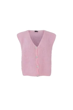 Black Colour Bcbjoerk Knit Vest 1250 | Sticka