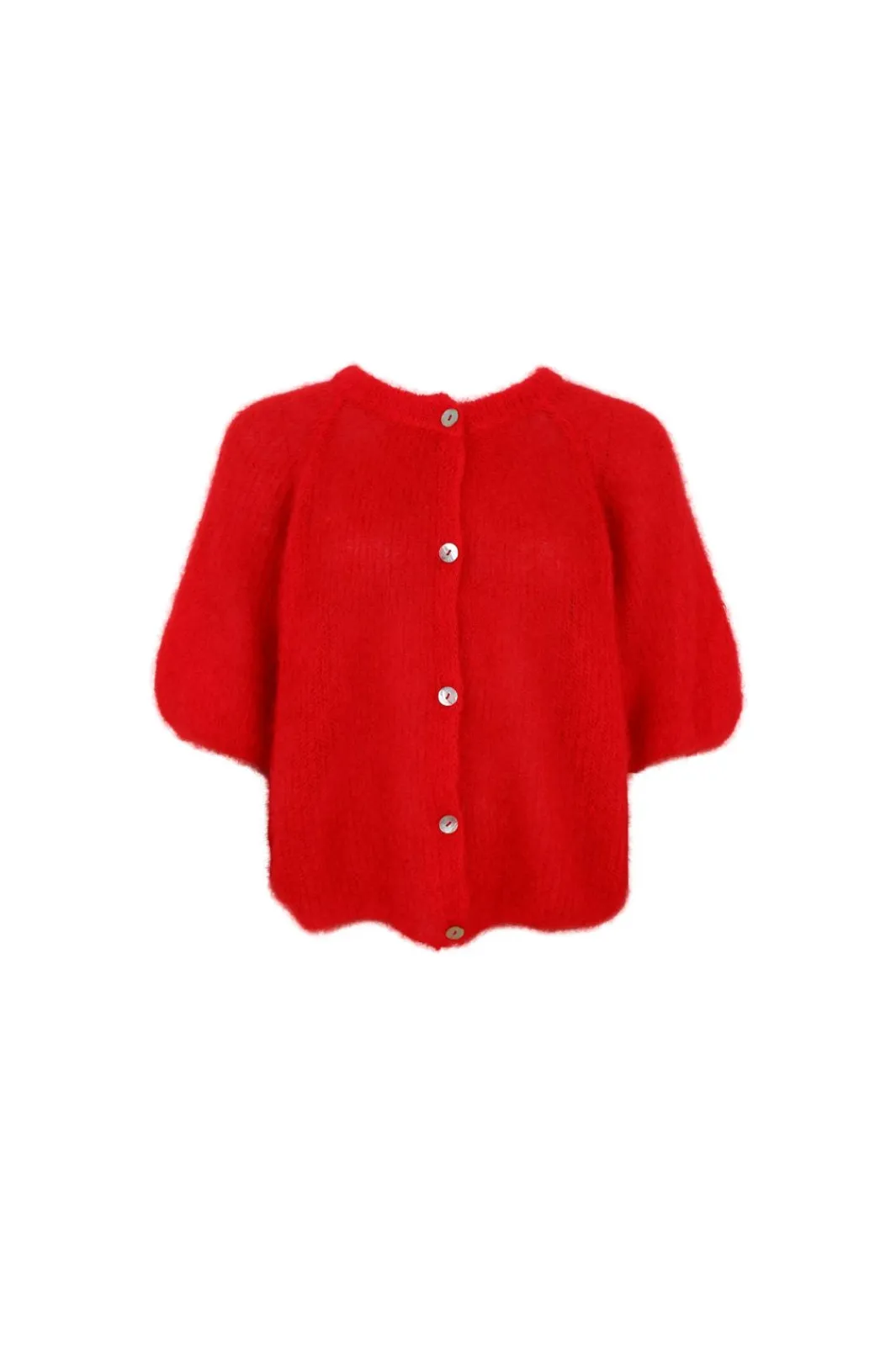 Black Colour Bcbjoerk Patent Knit Cardigan 1251 | Cardigans