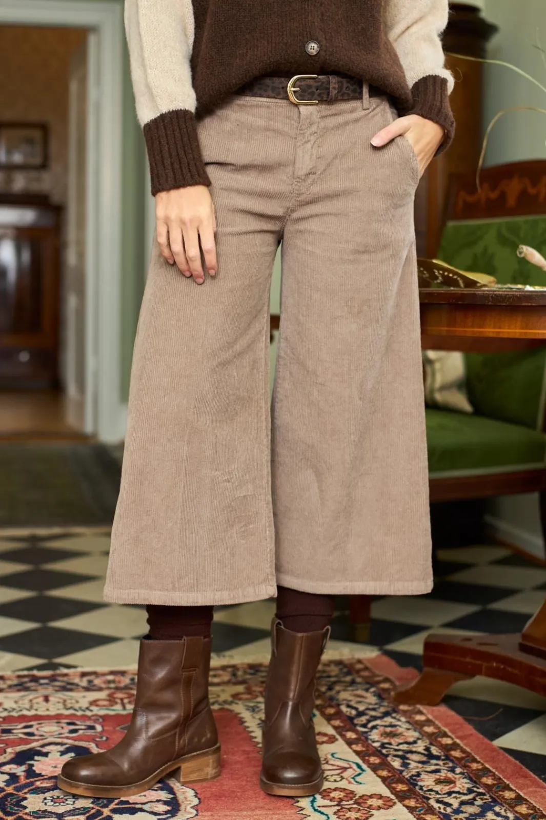 Black Colour Bccora Culotte Pant 41042 | Jeans, Leggings & Byxor