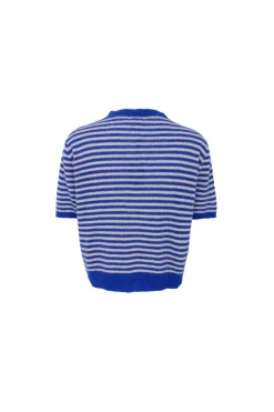 Bcdell Striped Ss Cardigan 1256