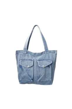 Black Colour Bchalle Denim Bag 9378 | Väskor & Plånböcker