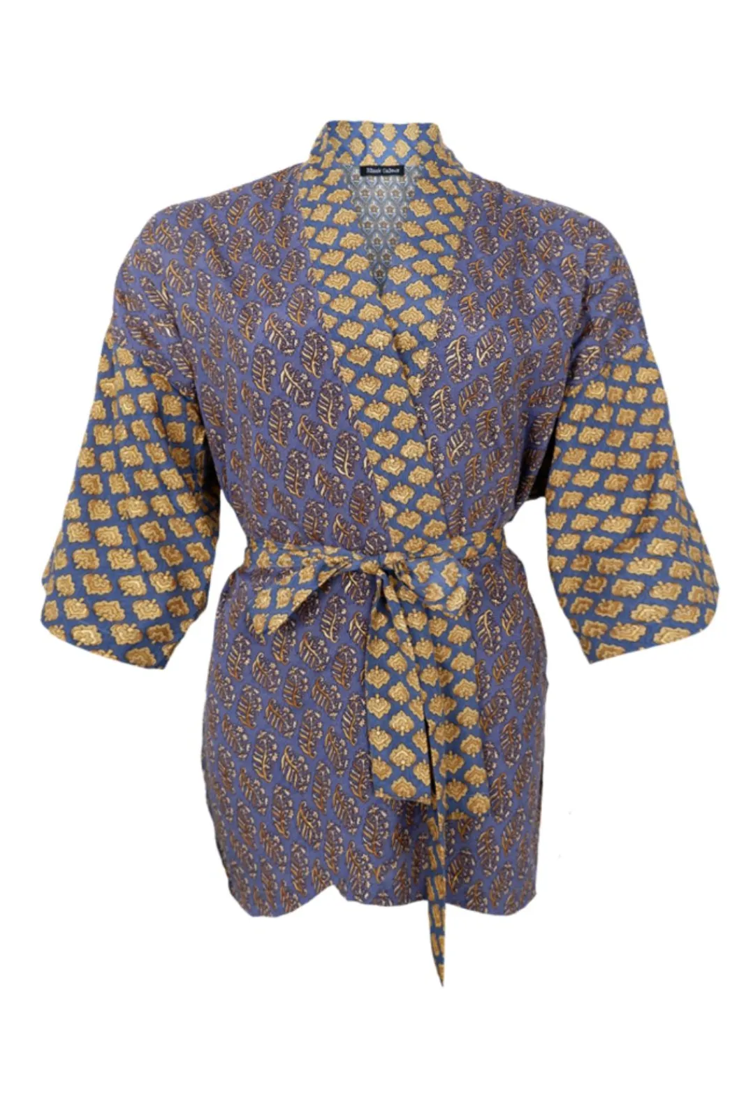 Black Colour Bcluna Short Kimono 39149 | Kimono