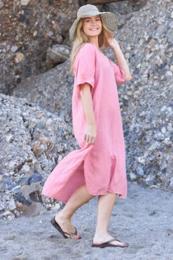 Bcmelina Long Linen Dress 40412