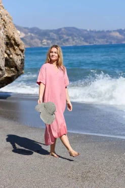 Bcmelina Long Linen Dress 40412