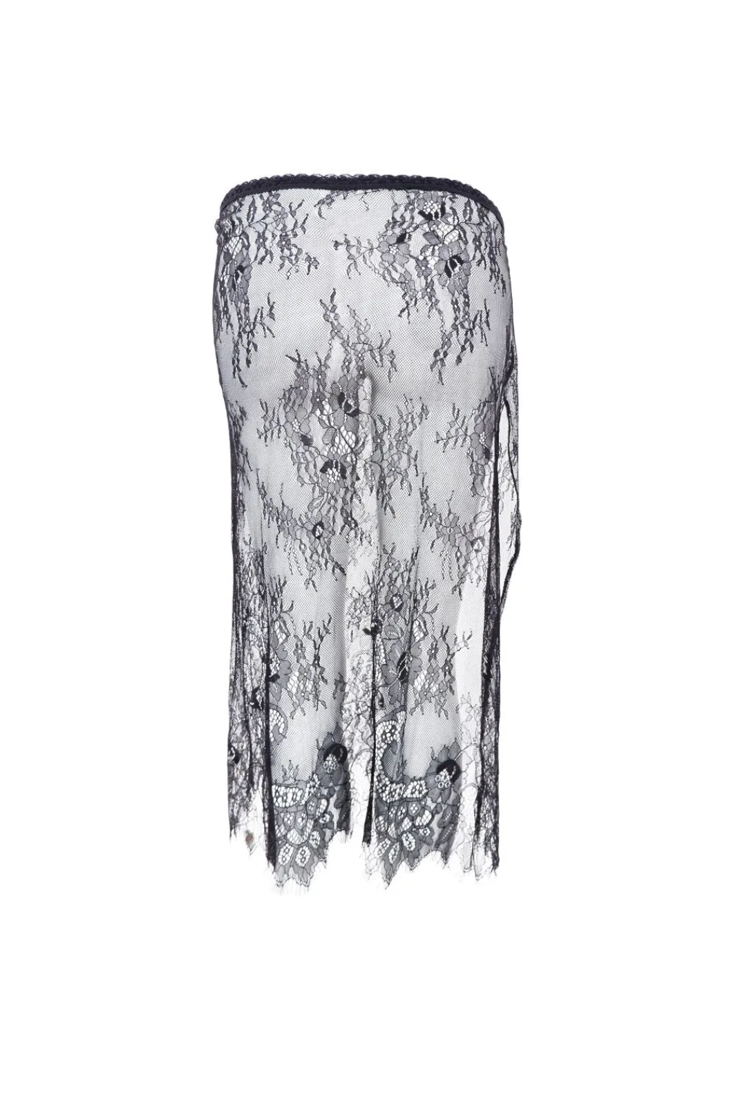 Black Colour Bcorianna Lace Tie Skirt 208424 | Kjolar