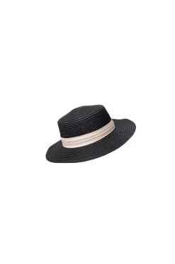 Black Colour Bcpositano Straw Hat 8046 | Mössor, Kepsar & Handskar