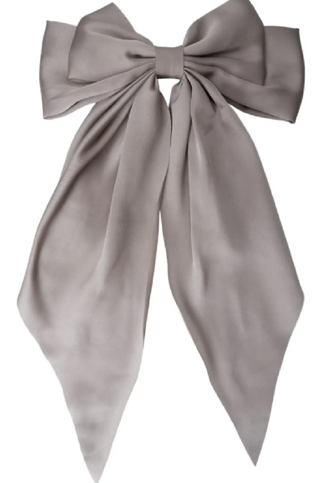 Black Colour Bcrenee Satin Bow Barette | Hår|Håraccessoarer
