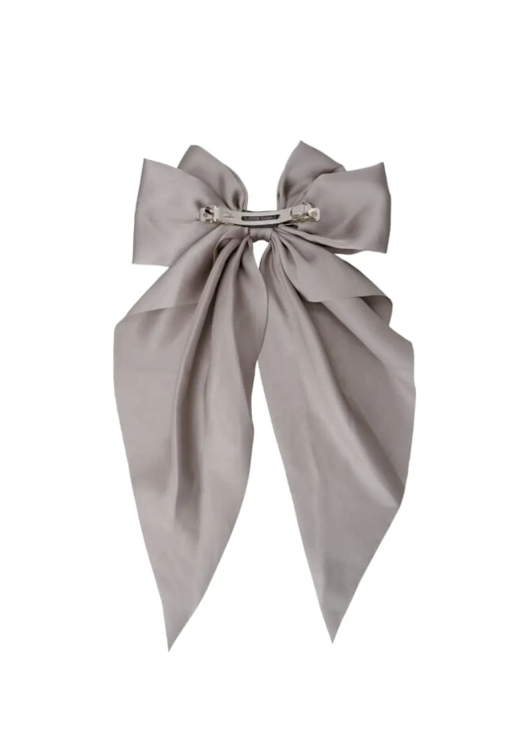 Black Colour Bcrenee Satin Bow Barette | Hår|Håraccessoarer