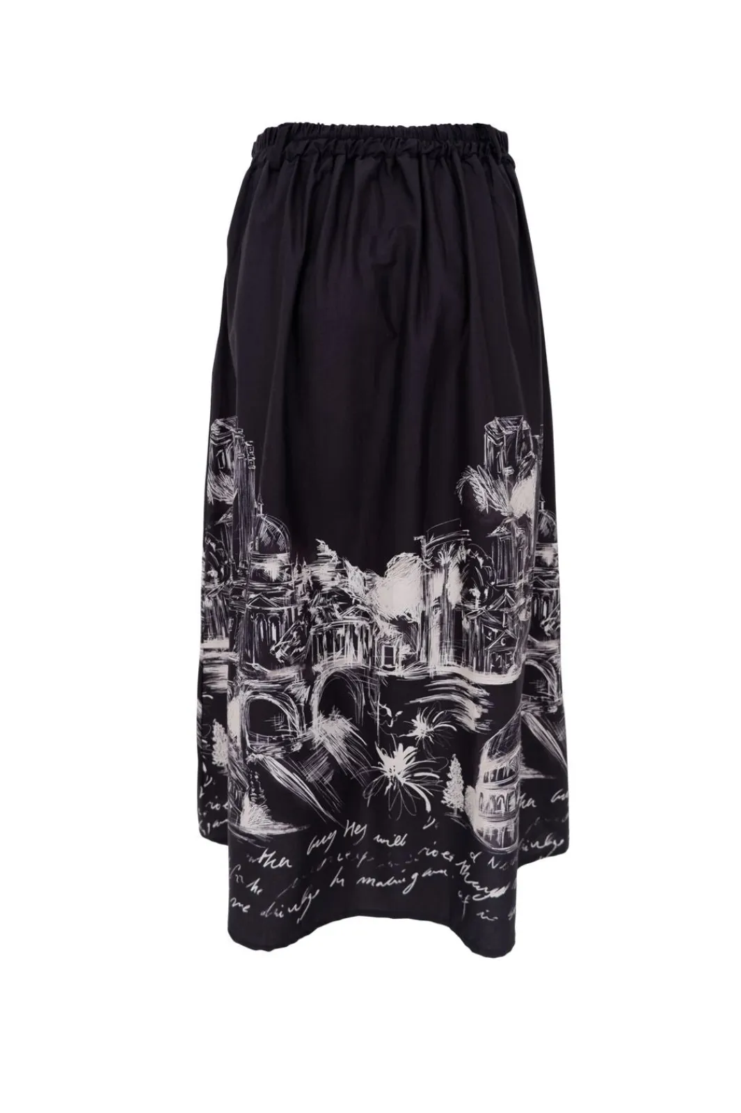 Black Colour Bcroma Skirt 41093 | Kjolar