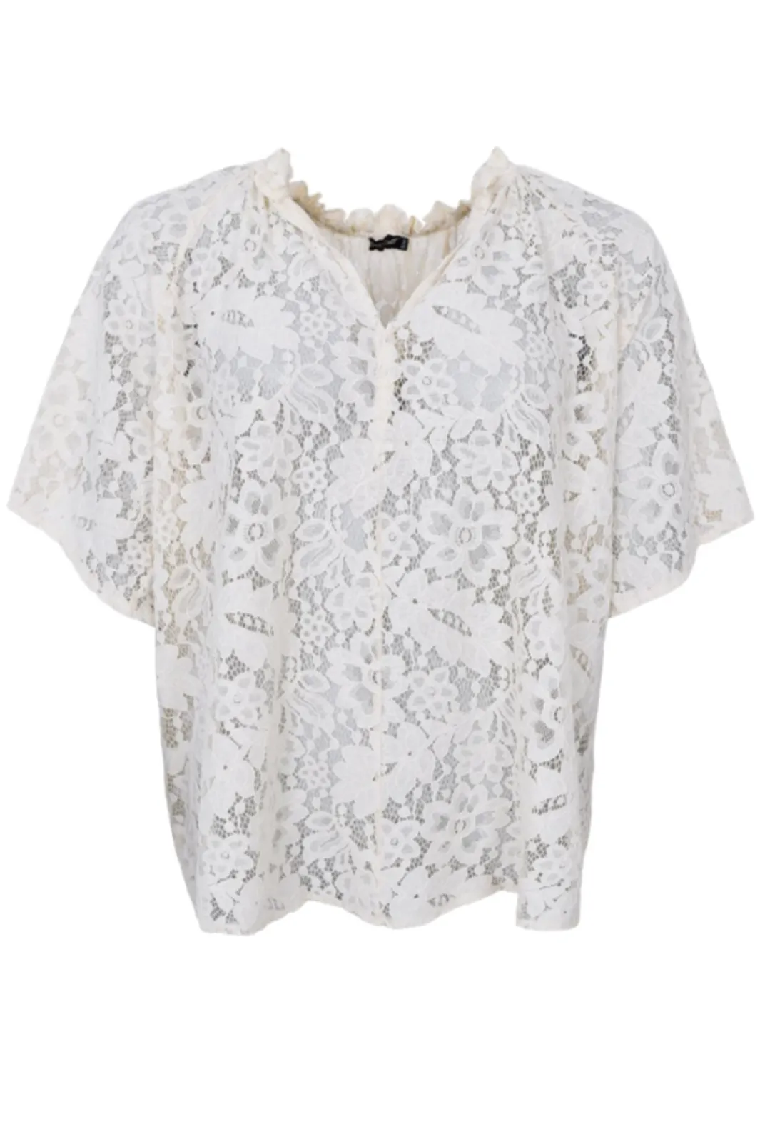 Black Colour Bcsally Lace Blouse 41178 | Blusar & Skjortor