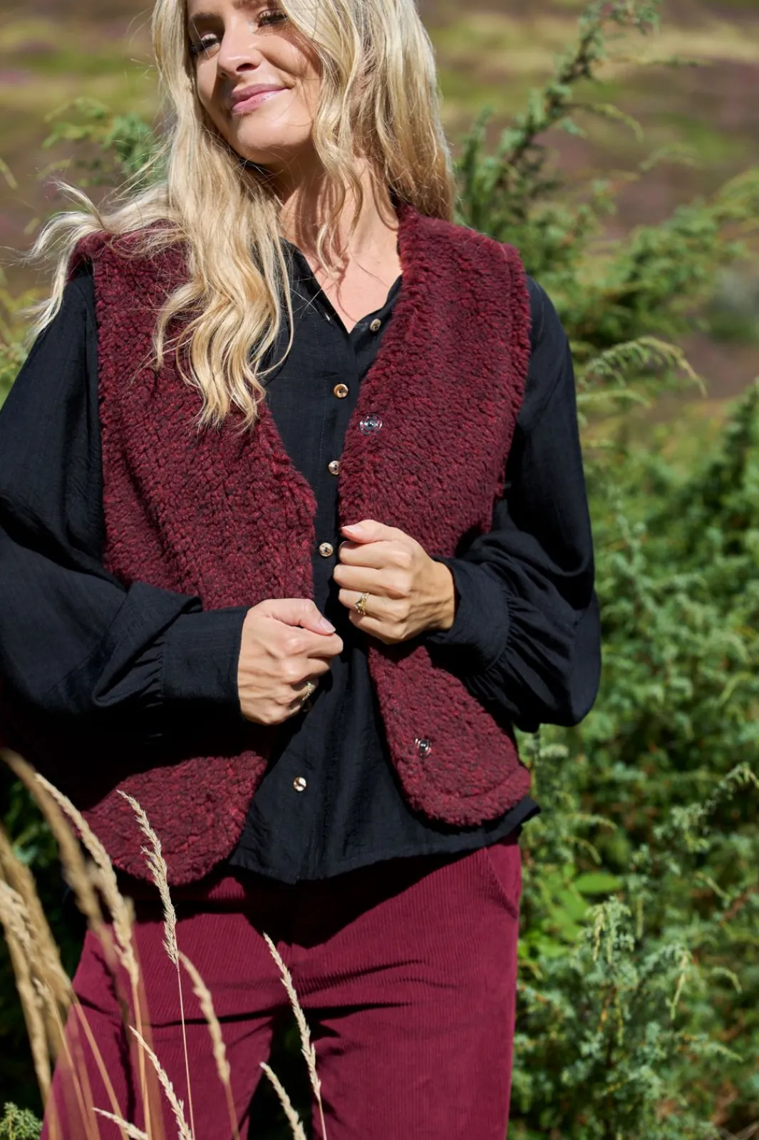 Black Colour Bcteddy Vest 40939 | Västar