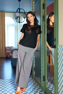 Black Colour Bctori Boxy Pant 41143 | Jeans, Leggings & Byxor