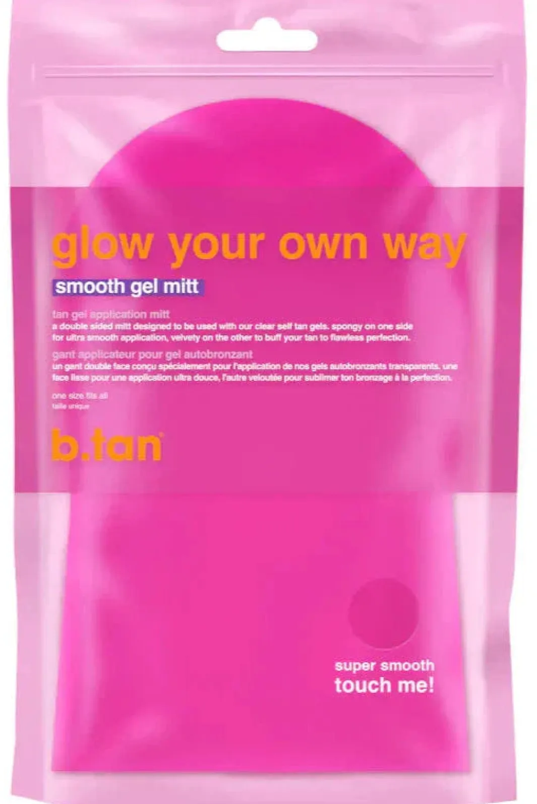 b.tan Btglow Your Own Way, Glow So Smooth Tannings Handske | Självbrunare