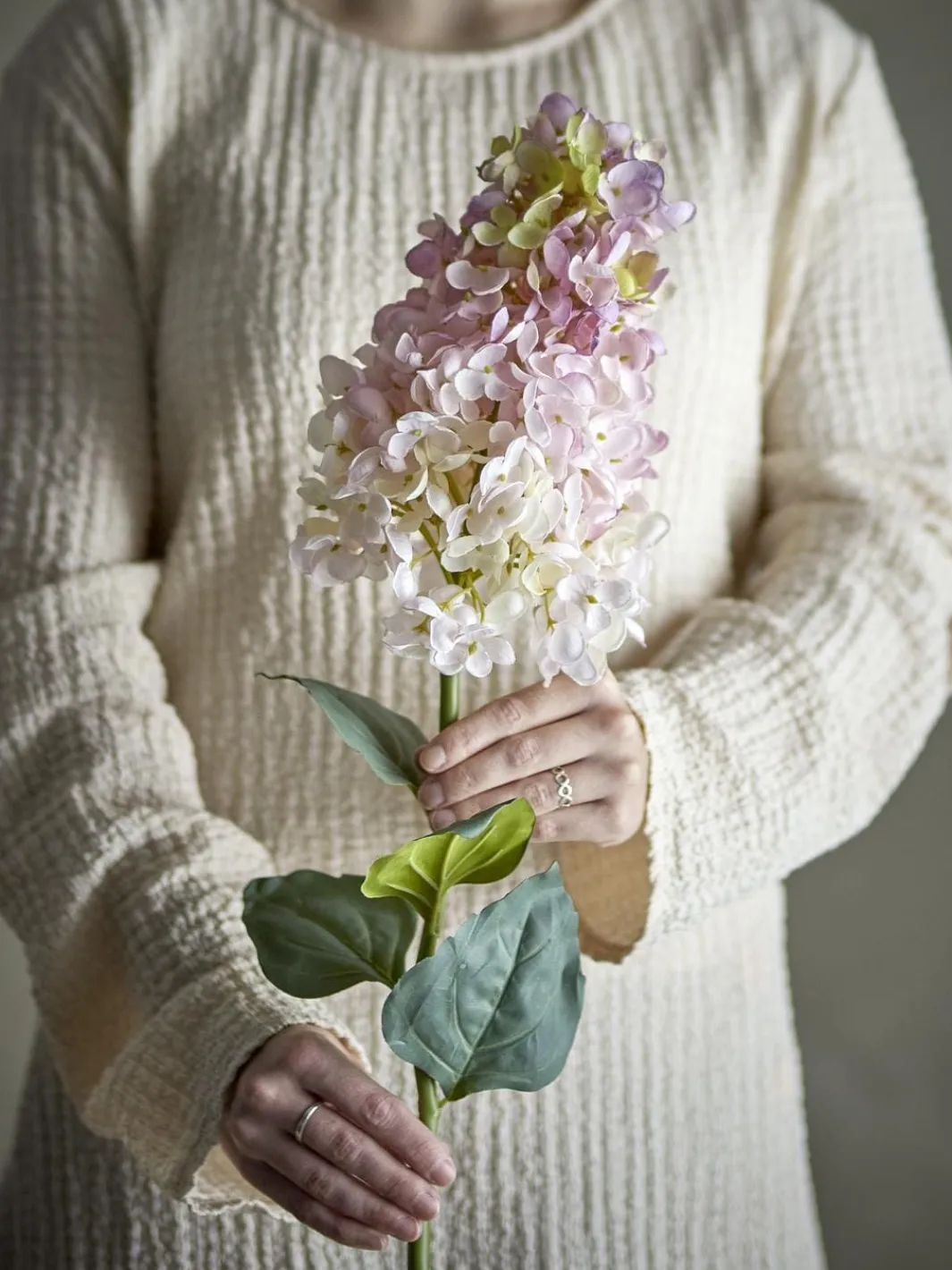 Bloomingville Bvhydrangea Stilk, Rosa, Kunstige Blomster 82072033 | Dekorationer