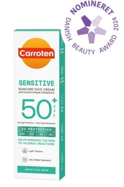 Carroten Caface Sensitiv Cream Spf 50 8571051987 - | Solkrämer