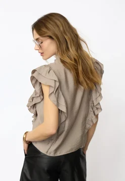 Co´Couture Caucc ace Fri V-Top 45172 | T-Shirts & Toppar