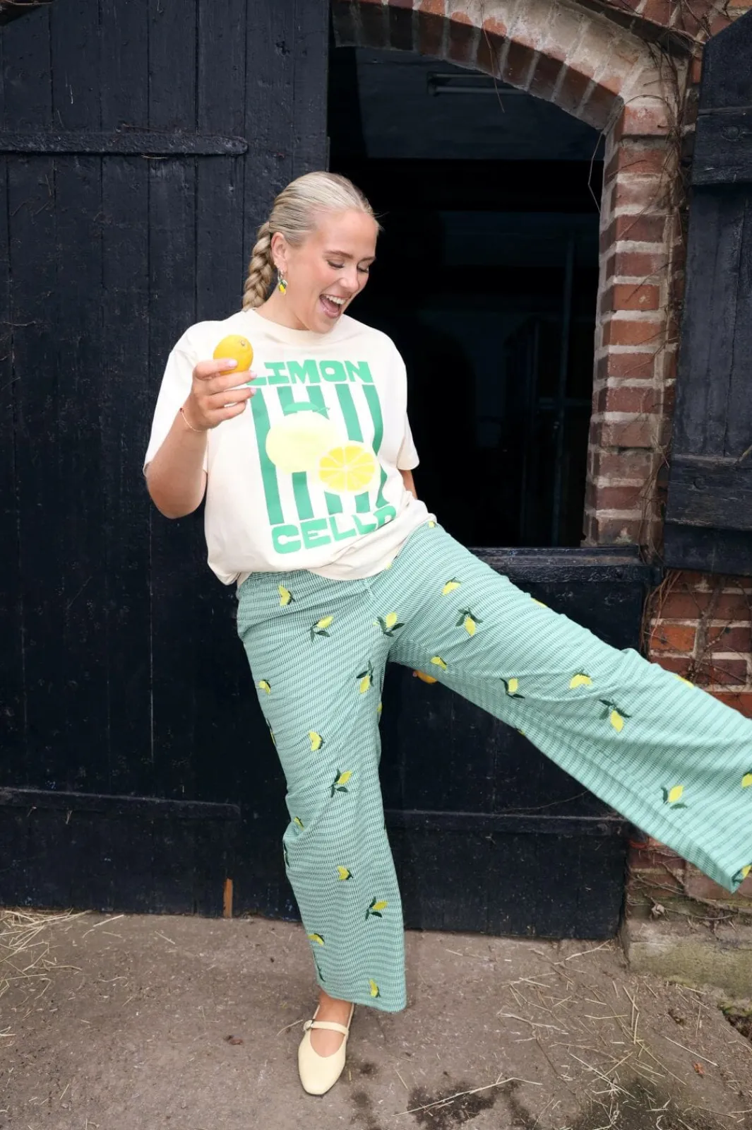 Molly&My x Caroline Dan Cheerfu Pant | Jeans, Leggings & Byxor