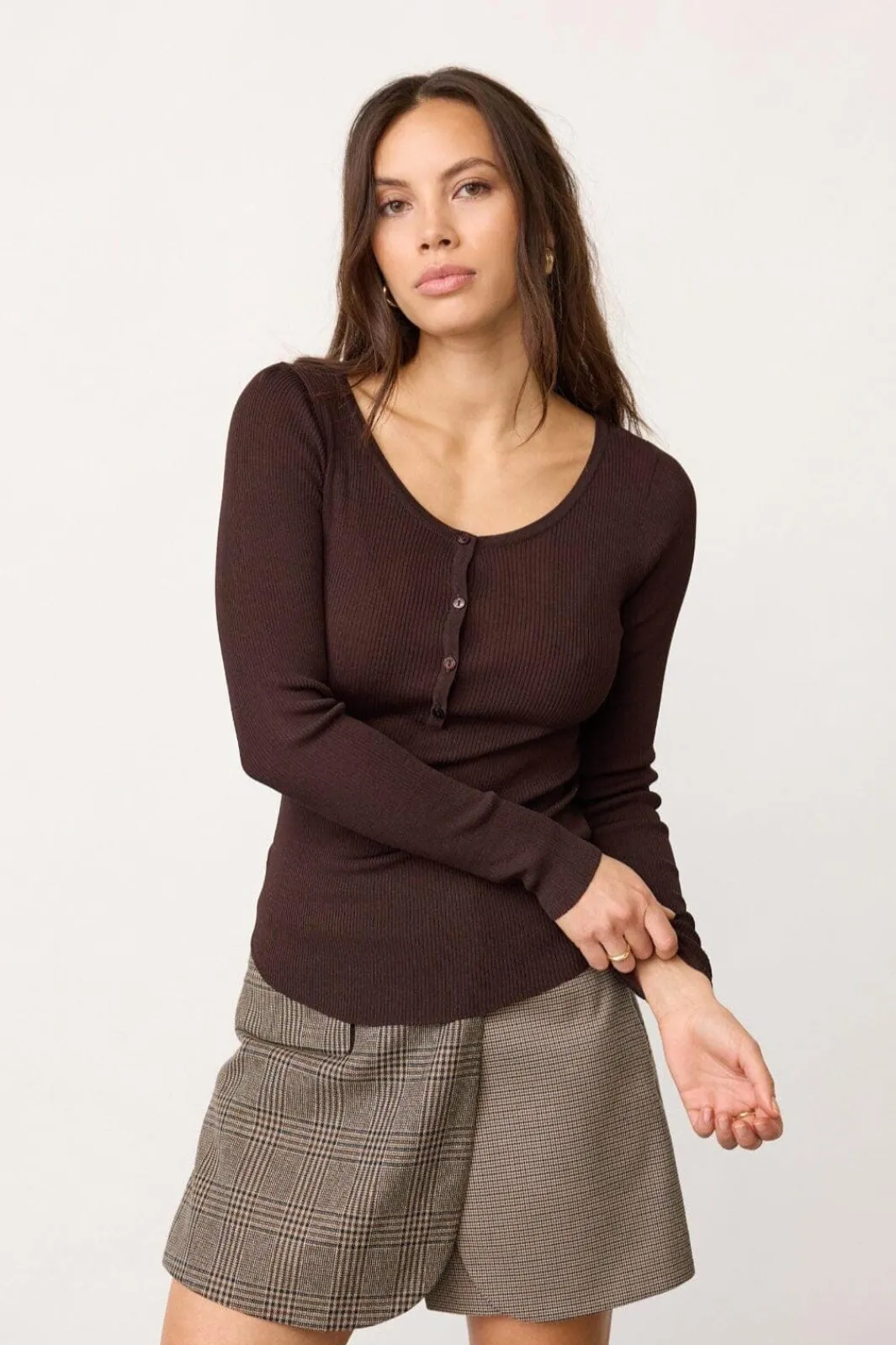 Co´Couture Cairecc Grandad Boue 500207 | Blusar & Skjortor