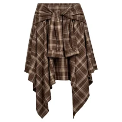Co´Couture Dagnycc Check Tie kirt 500069 | Kjolar