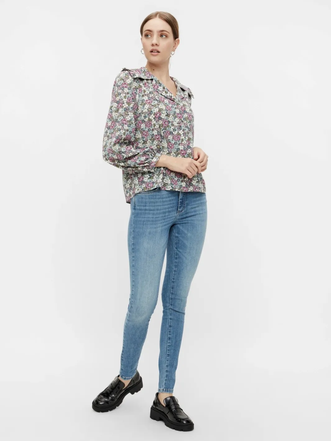 Pieces Delly Skin MW Jeans Noos | Jeans, Leggings & Byxor