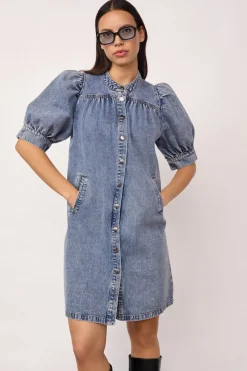 Denicecc Denim Ss Dress 500079