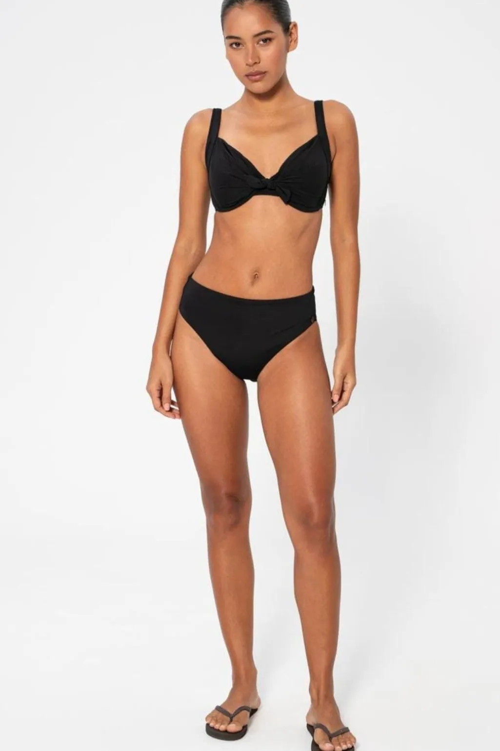 Dione Solid Bottom Bikini Bottom Pews2501