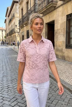 Dear Molly Dbroderi Poo hirt | Blusar & Skjortor