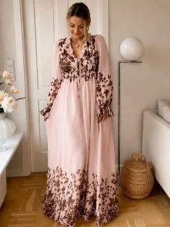Dmsama Dress- Light Rose