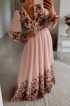 Dmsama Dress- Light Rose
