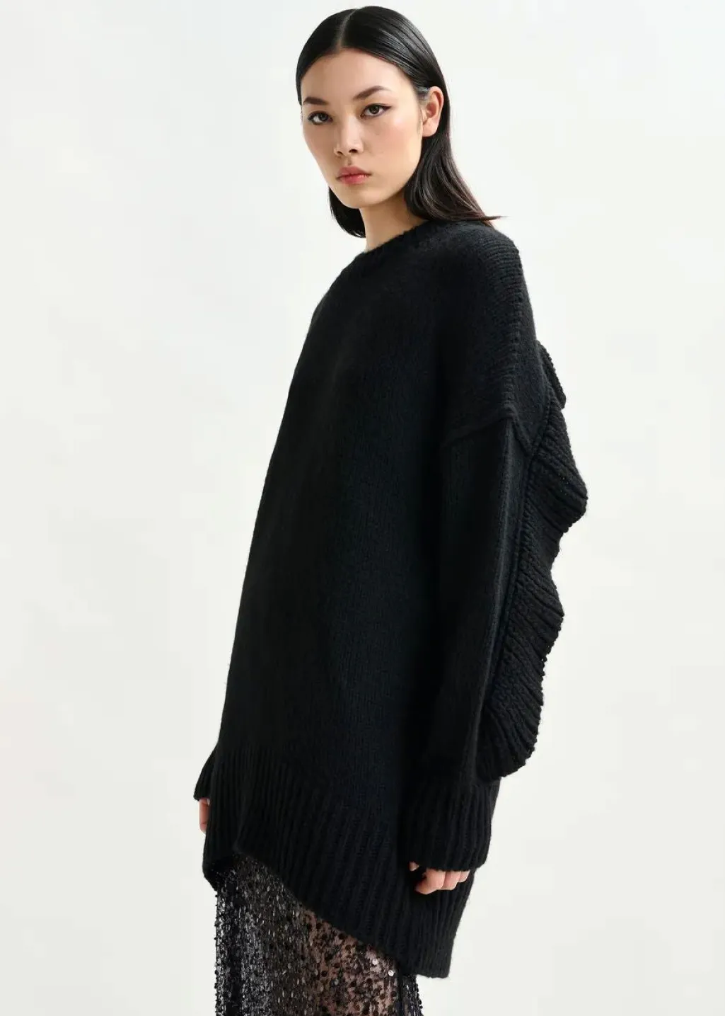 Eaifly Pullover With Rufflesifly