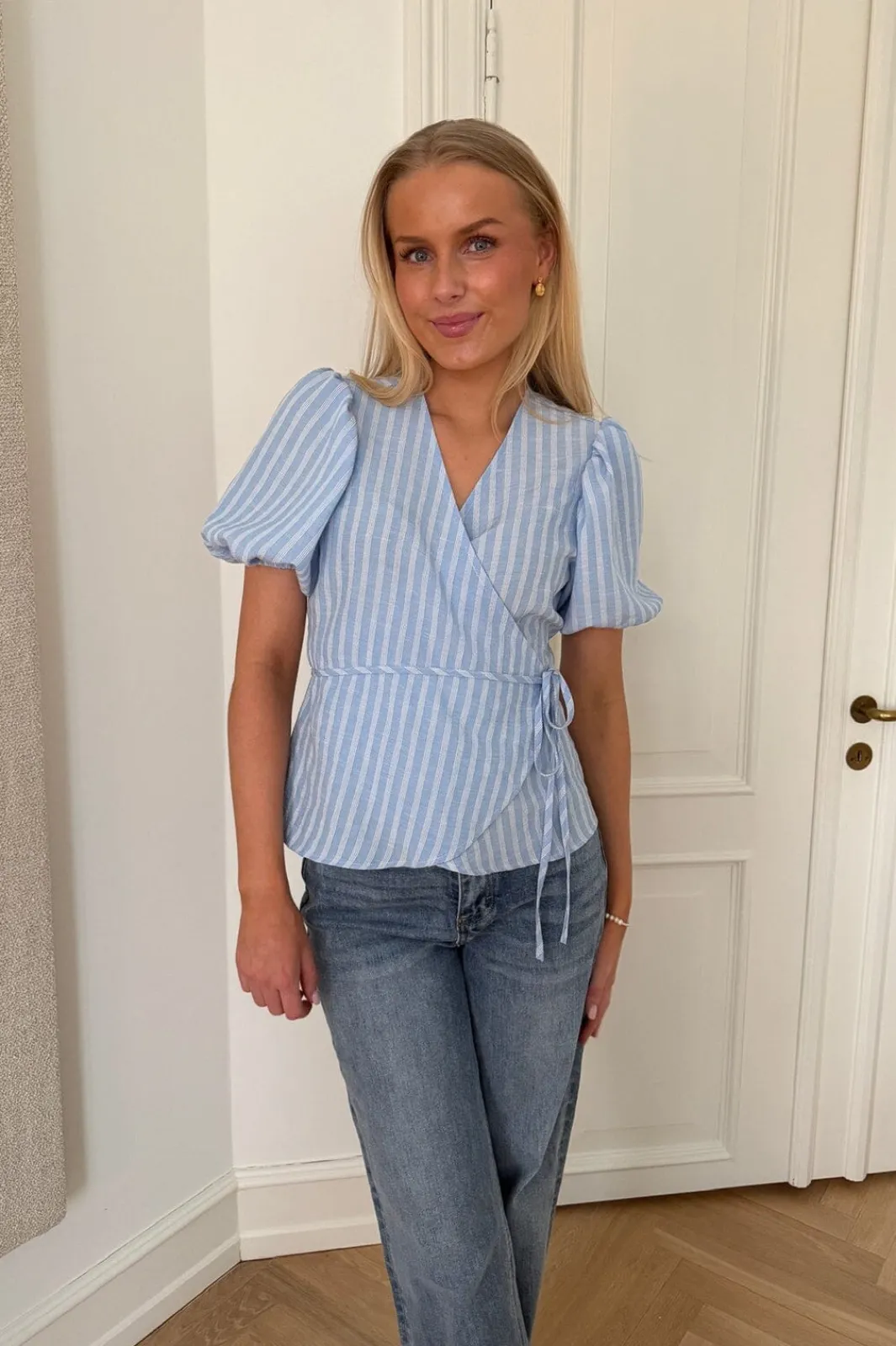 BYIC Eaic Wrap Top A25230 | Blusar & Skjortor
