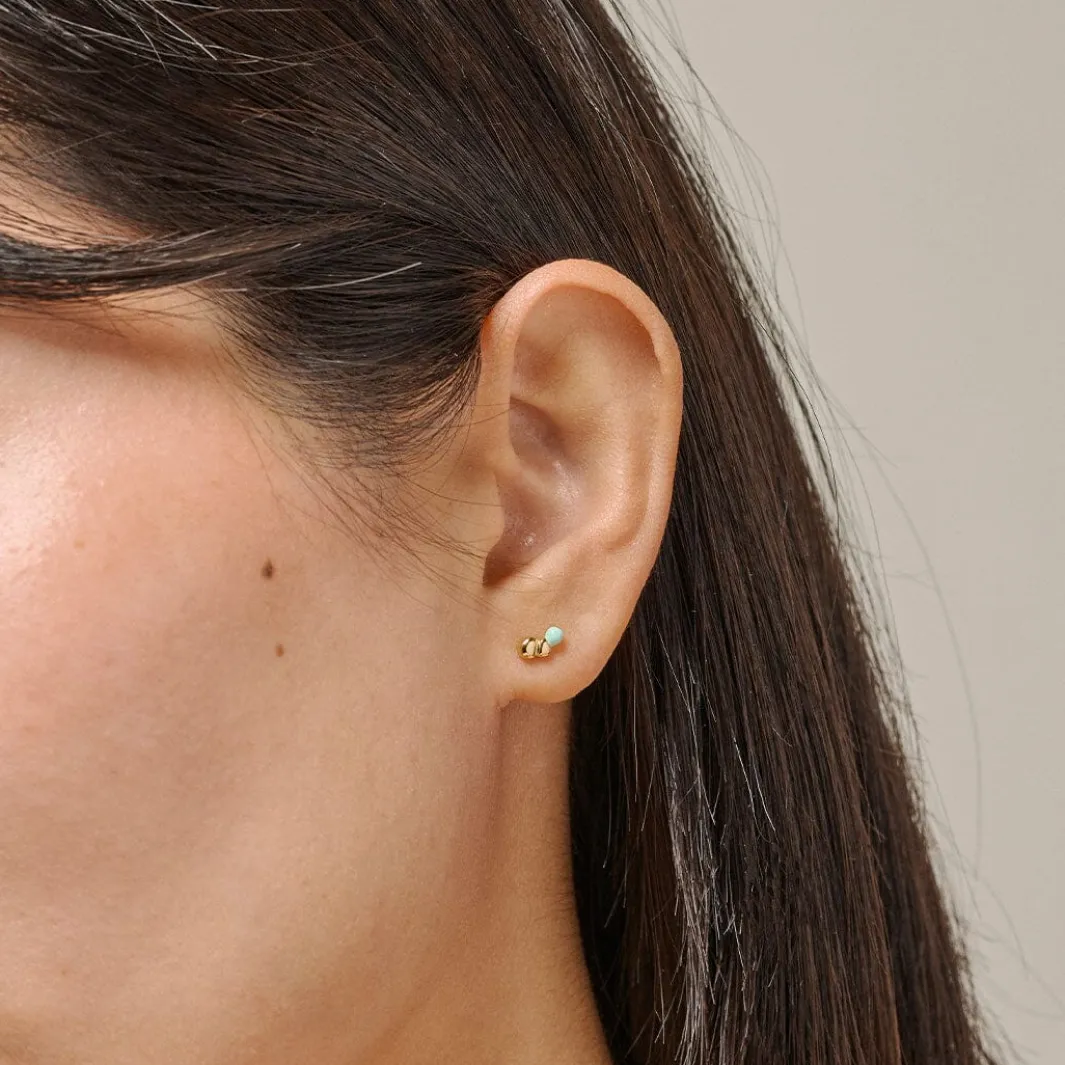 Enamel Copenhagen Enstuds, Nara E45G | Örhängen