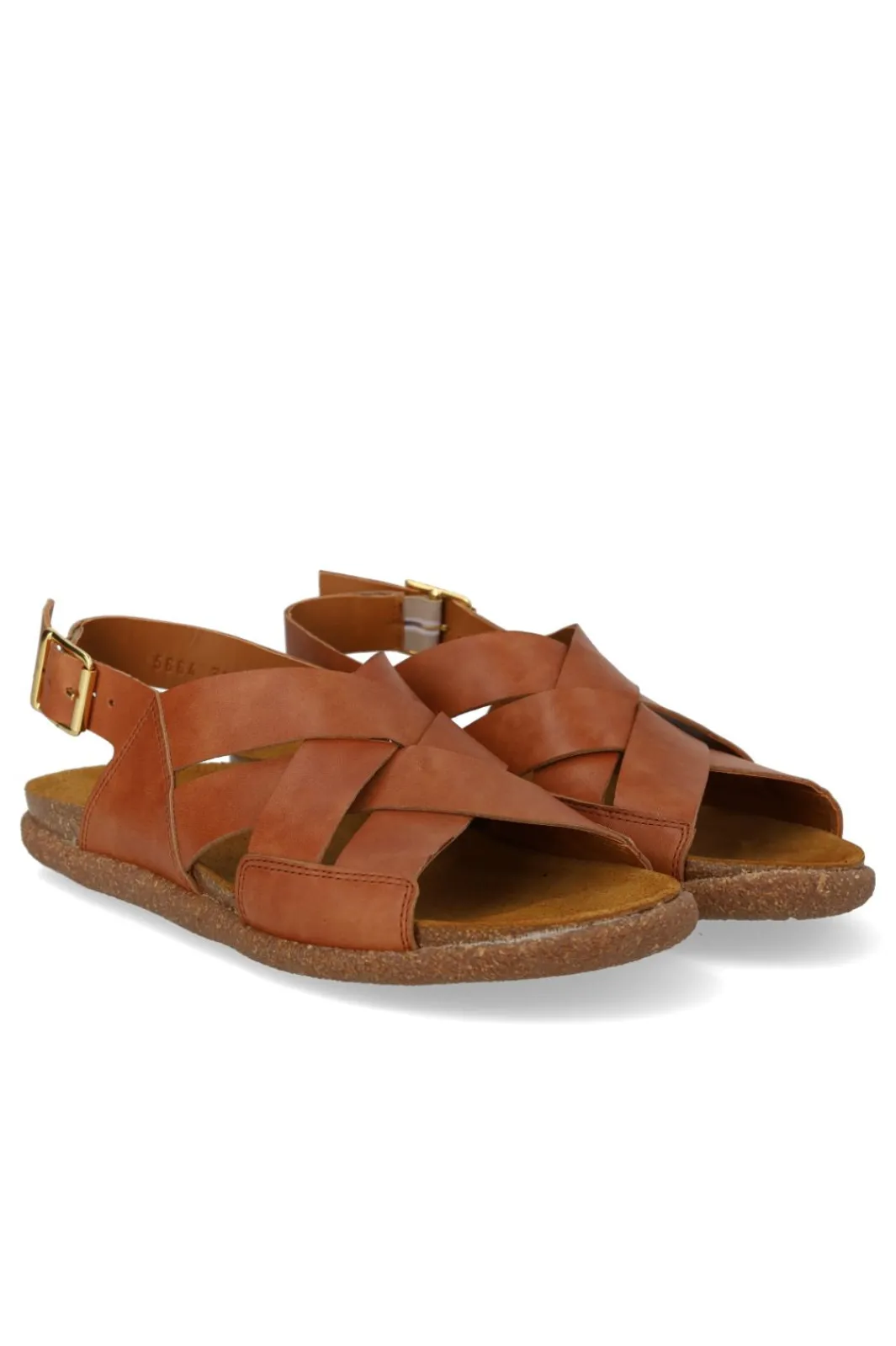 Angulus Women Flettet Fodsengssandal 5864-101 | Sandaler