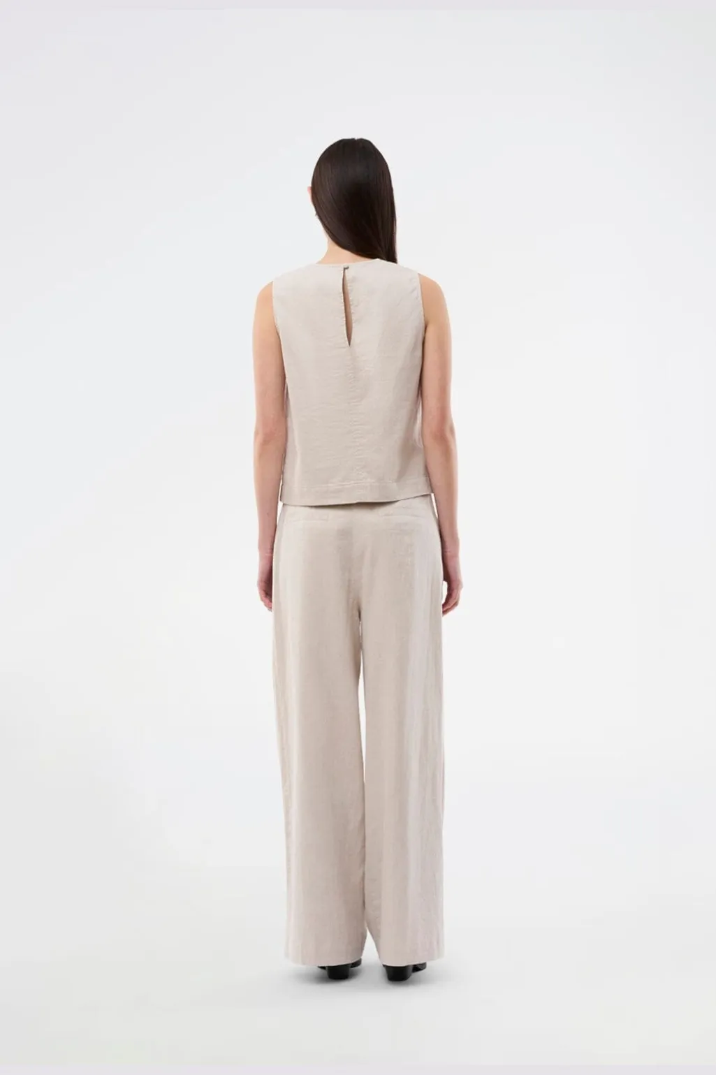 Galemd Linen Wide Pants 59141