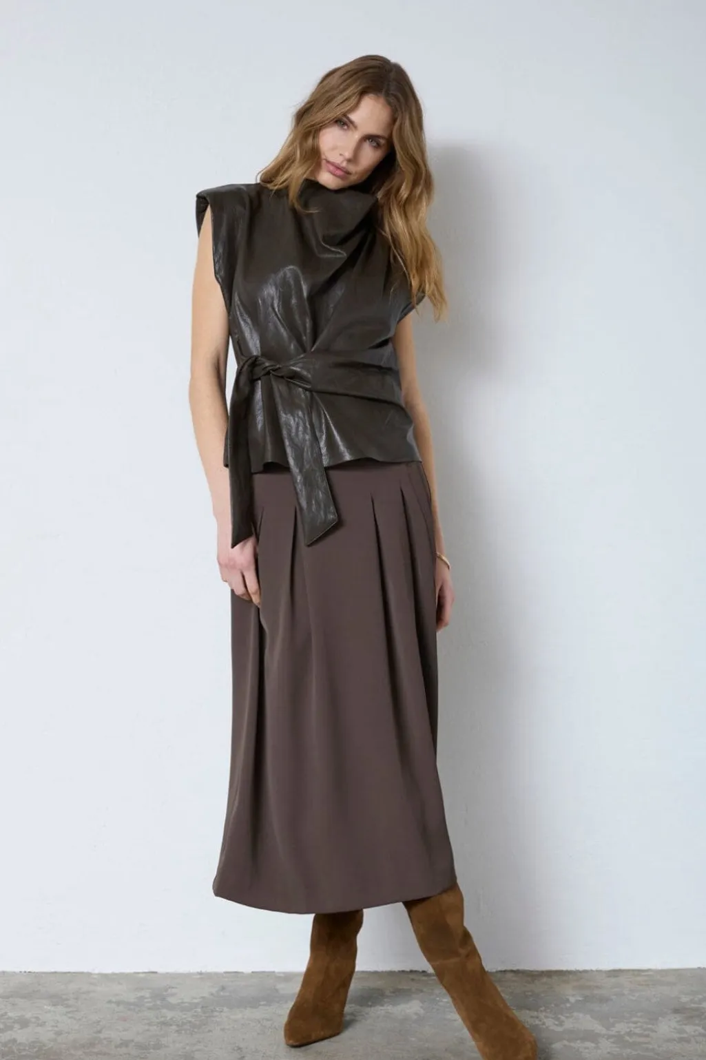 Gittcc Pleat Top 35958