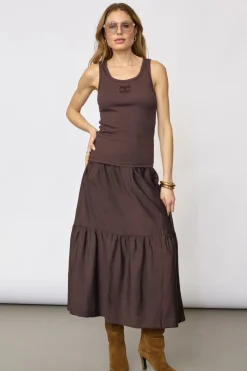 Co´Couture Grannycc Rib oid Eb Tank 43009 | T-Shirts & Toppar