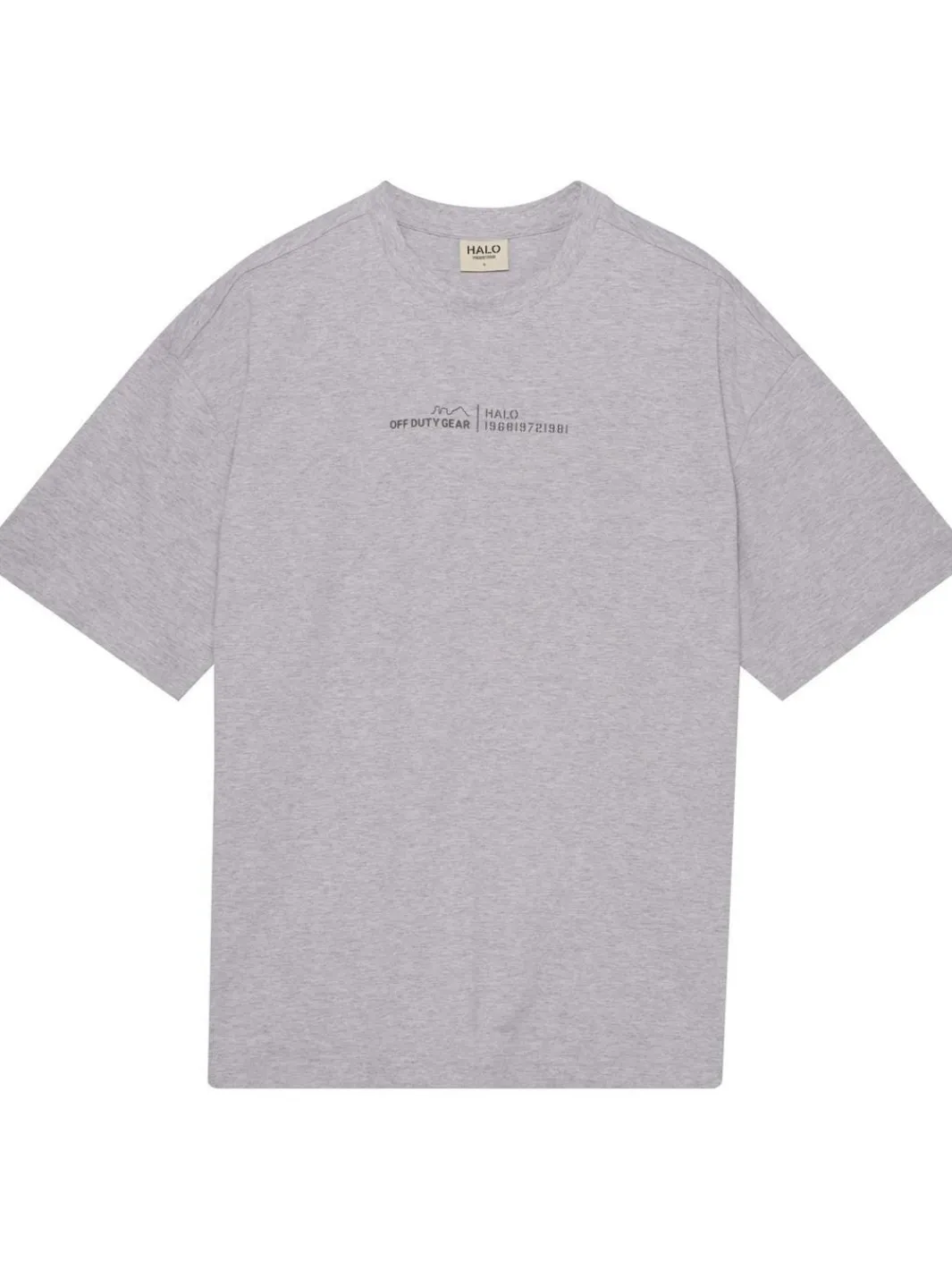 Halo Graphic Boxy T-hirt 230418 | T-Shirts & Toppar