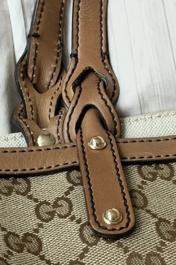 Preloved Vintageline x Molly&My Gucci Shopper Med Tilhørende Pung | Väskor & Plånböcker