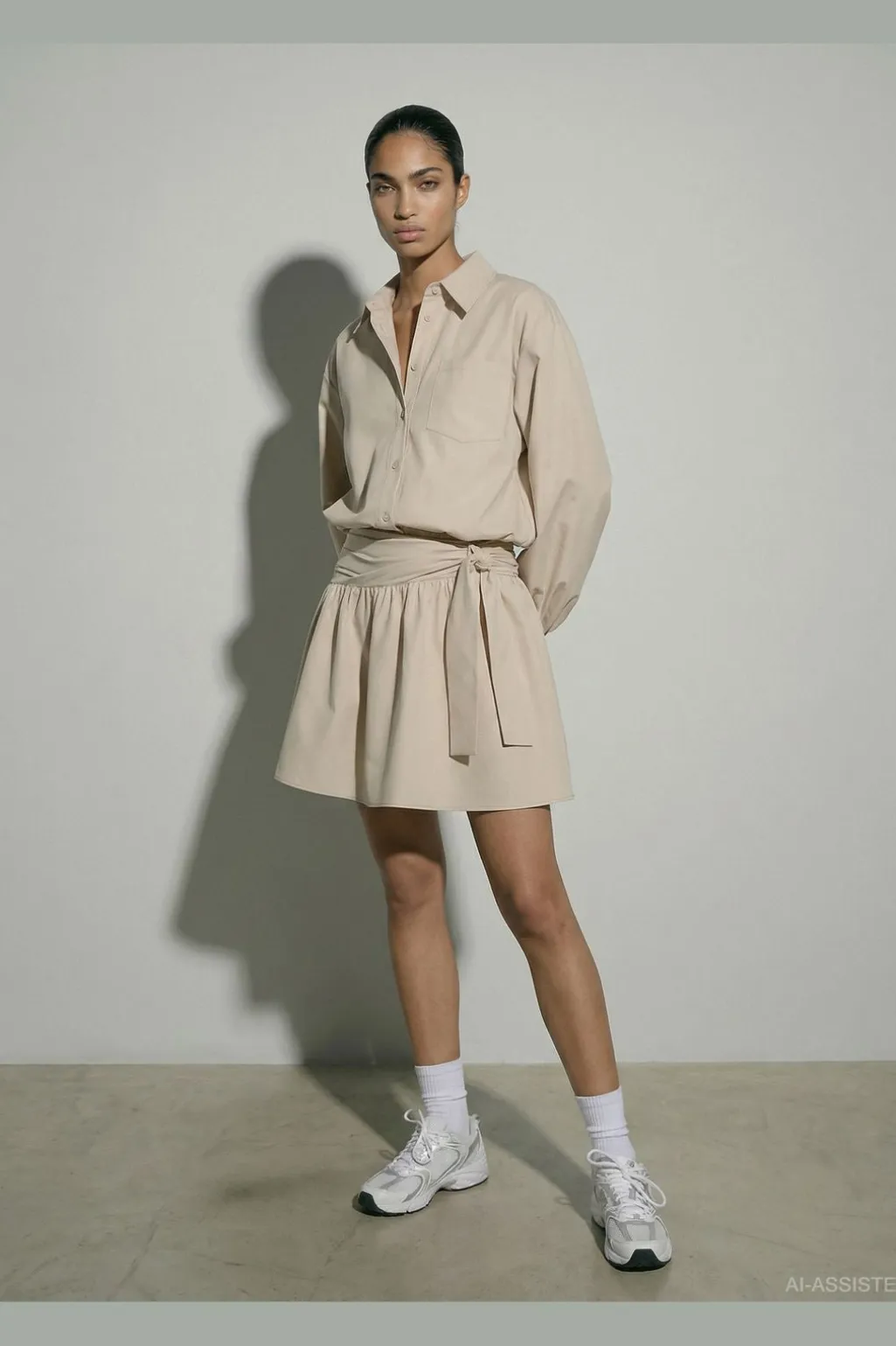 Hdkaren Wrap Short Skirt 32000846