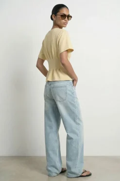 Hdsana Ss Pleated T-Shirt 32001017