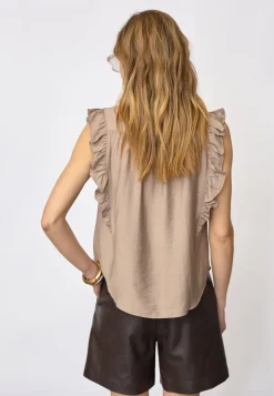 Co´Couture Heracc Fri V-Top 45165 | Blusar & Skjortor