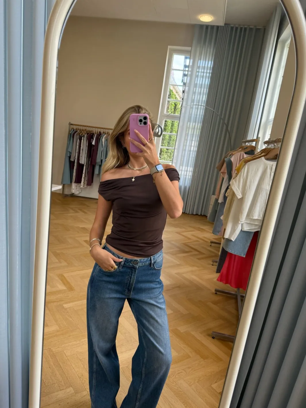 Modström Hiad Off-houder Top 57928 | T-Shirts & Toppar