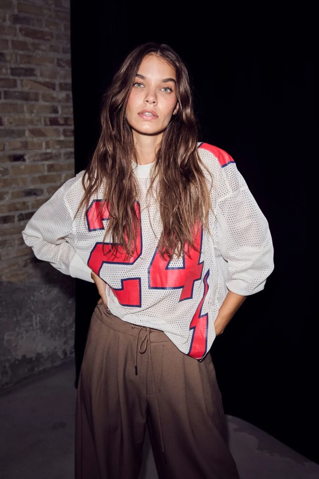 Hlaamerican Football Ls Tee HL10049